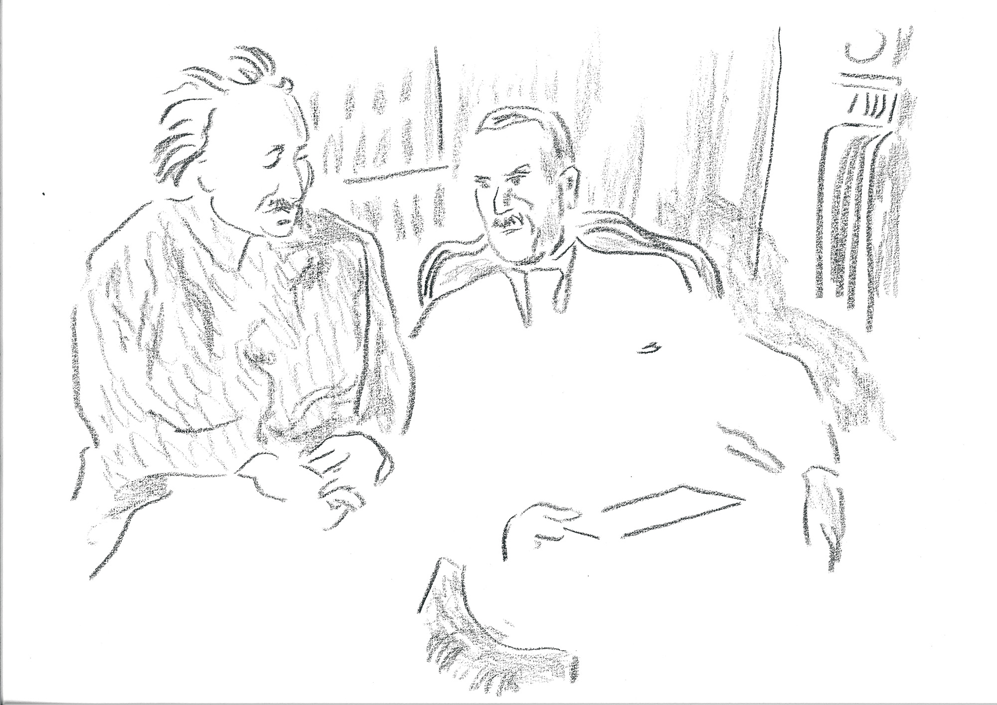 Albert Einstein und Thomas Mann in Princeton, 1938 Albert Einstein und Thomas Mann in Princeton, 1938